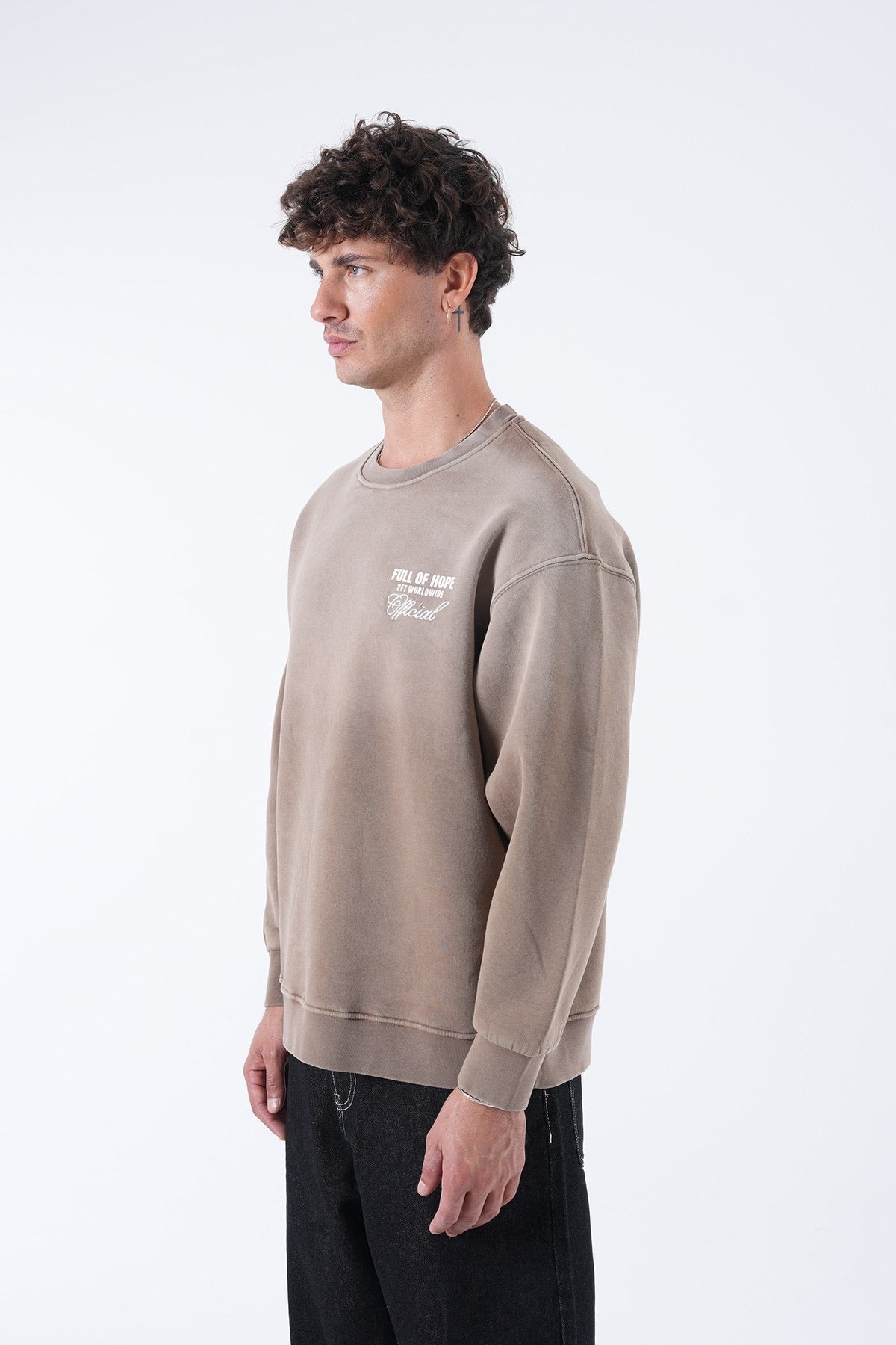 Men’s Graphic Crewneck Sweatshirt – Full of Hope Collection