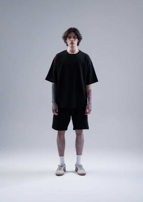 Black Casual T-Shirt for Men