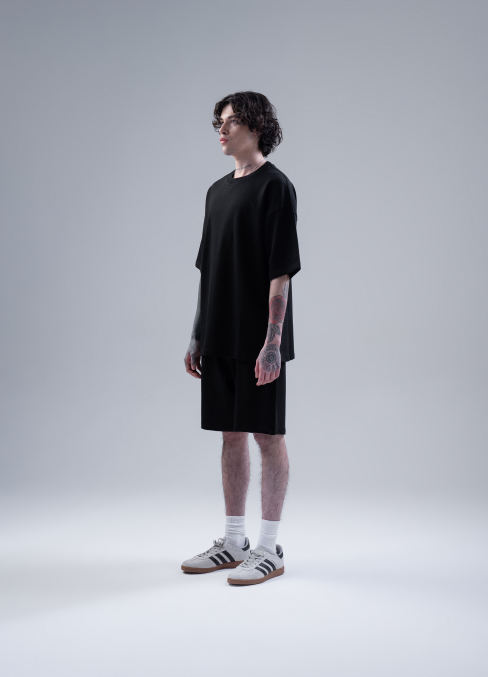 Black Casual T-Shirt for Men