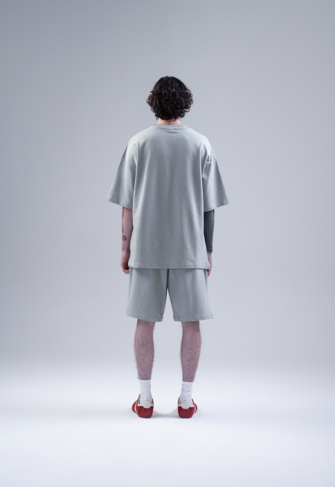 Grey Casual T-Shirt for Men