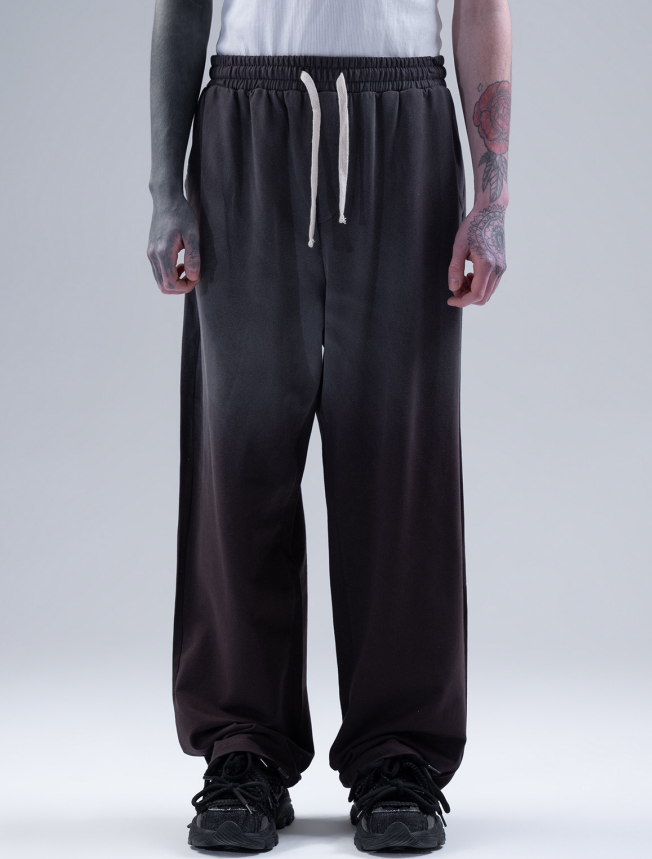 Black Drawstring Sweatpants for Men