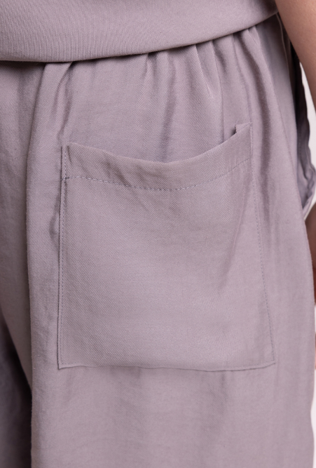 Men's Grey Shirt & Shorts Set – Relaxed Summer Fit