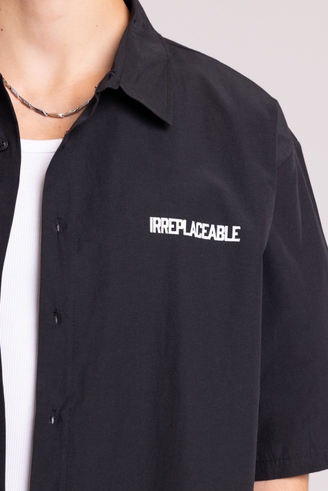 Men's Black Irreplaceable 27 Shirt – Oversized Fit