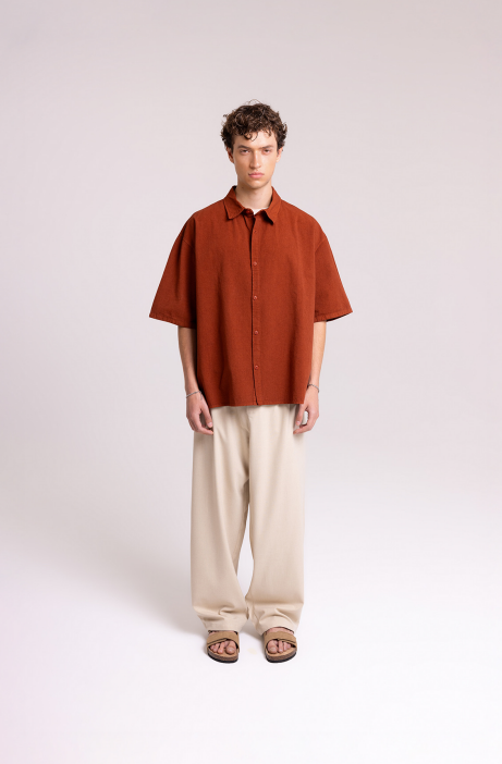 Rust Camp Shirt – Head High Swim Team Edition