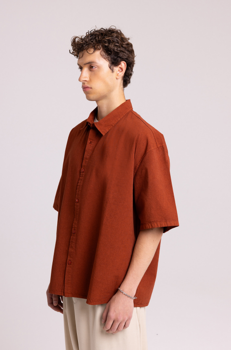 Rust Camp Shirt – Head High Swim Team Edition