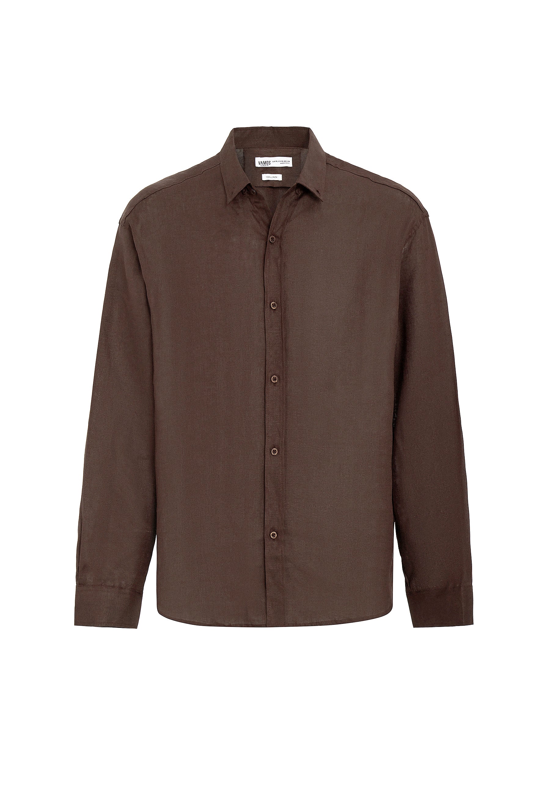 Deep Mocha Brown Freddy Comfort Fit Shirt – Clean-Cut Breezy Tailoring