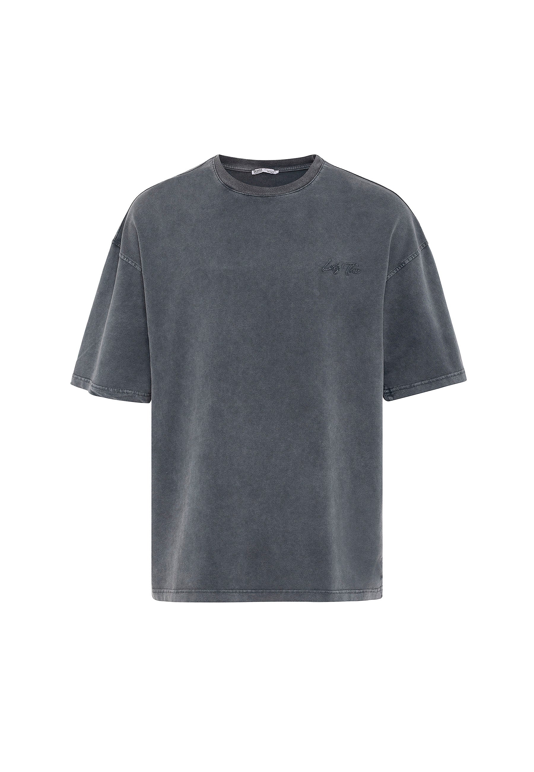Vintage Washed Grey Oversized Print T-shirts – Bold Graphic Meets Street Comfort