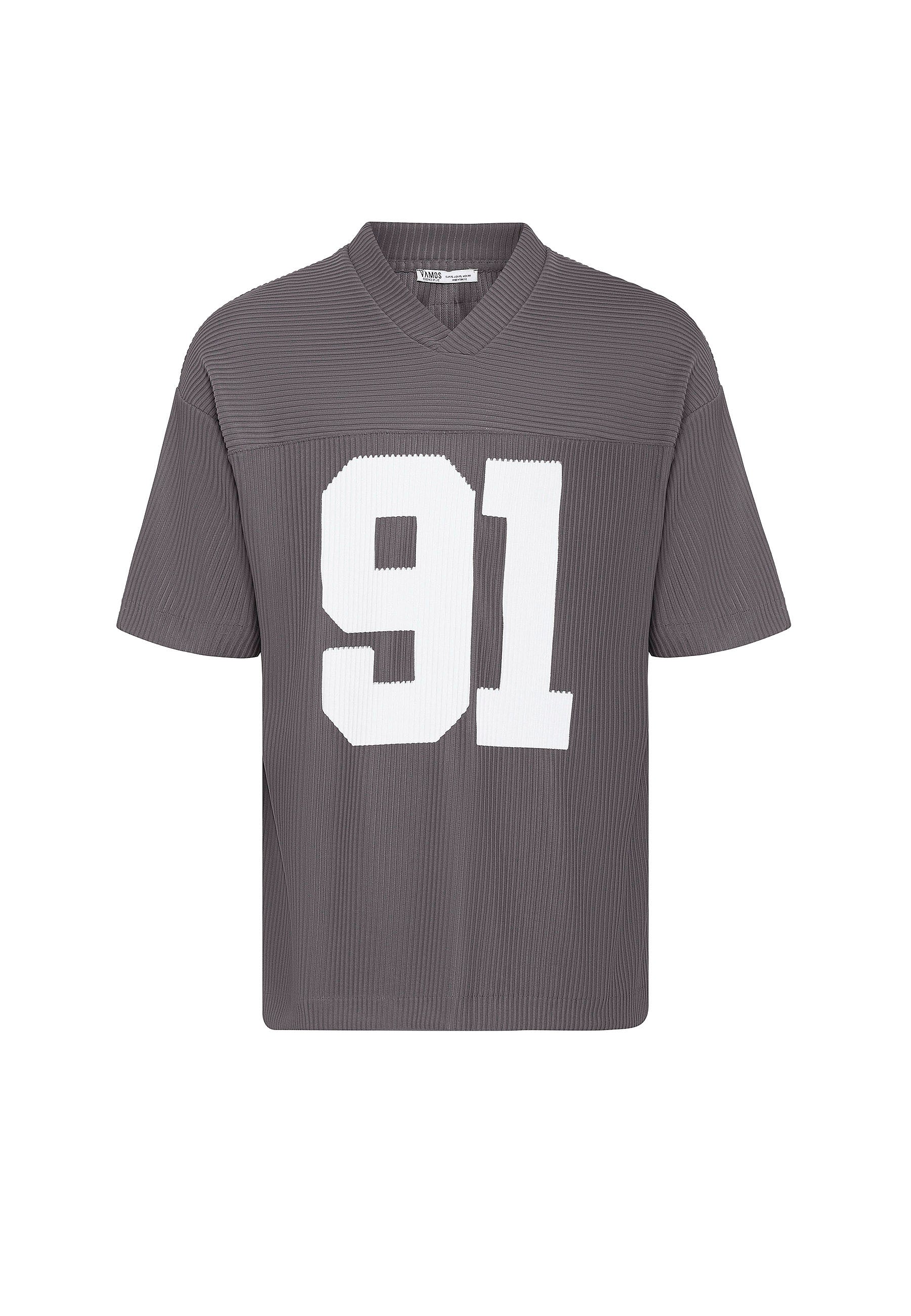 Muted Khaki Oversized Ottoman-Texture T-shirts – Bold & Relaxed Urban Essential