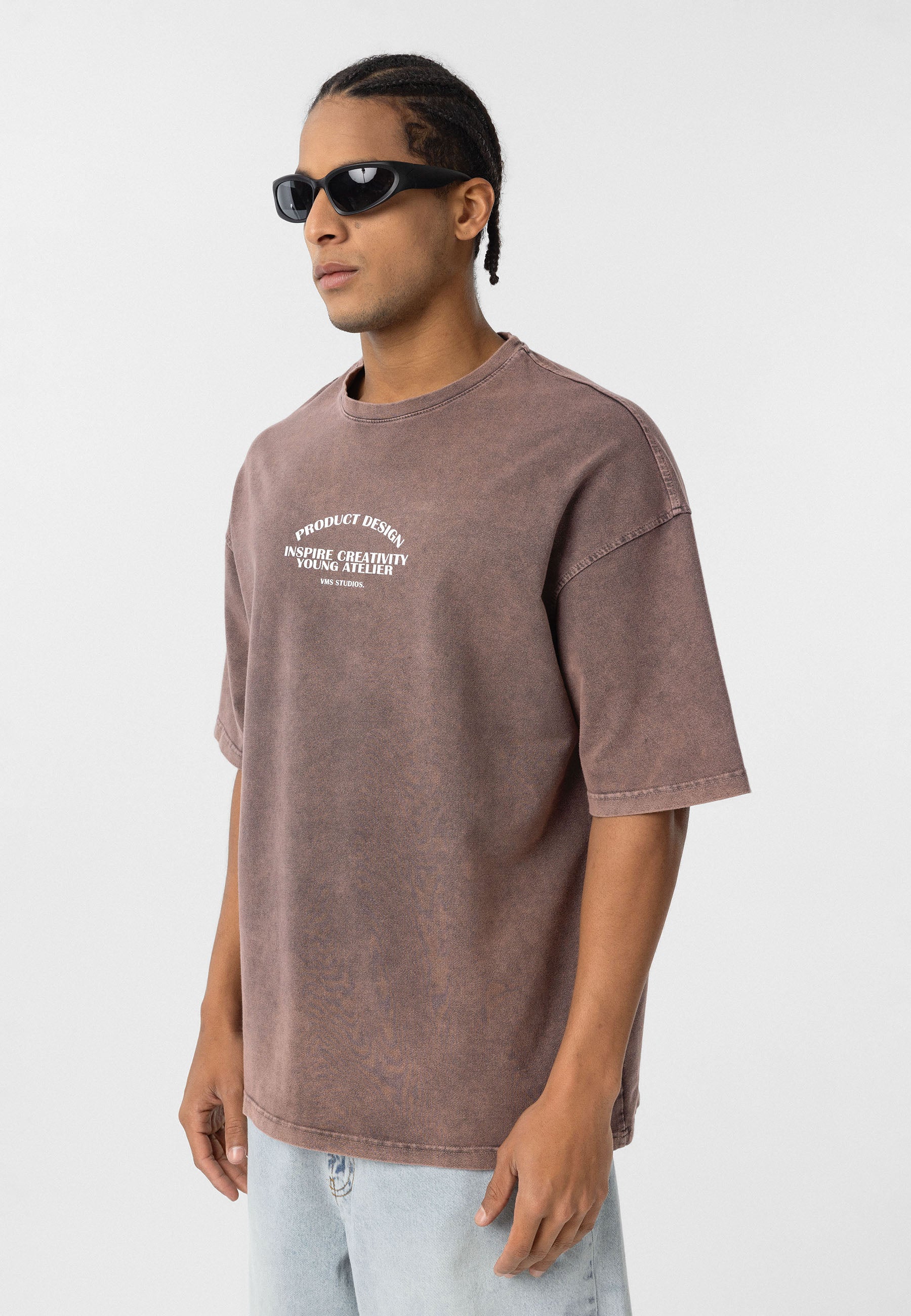 Deep Brown Classic Cotton T-shirts – Clean, Versatile & Ready for Branding