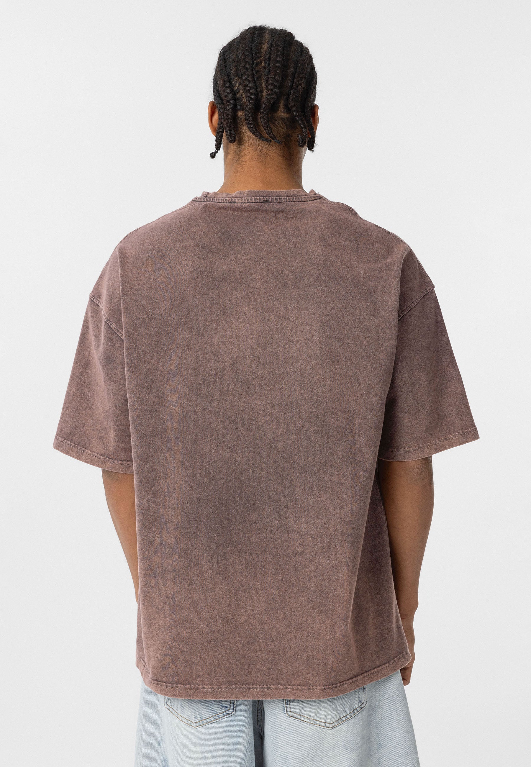 Deep Brown Classic Cotton T-shirts – Clean, Versatile & Ready for Branding