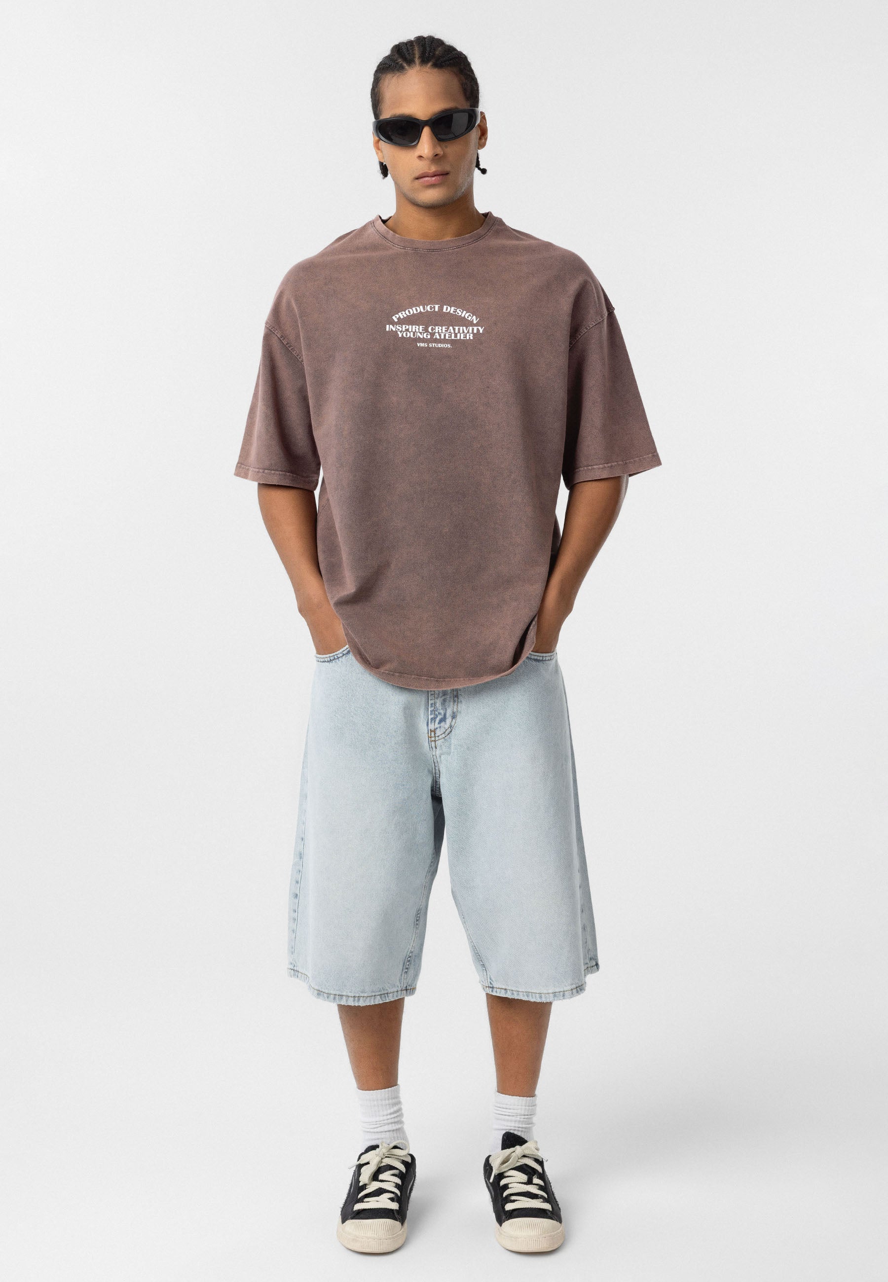 Deep Brown Classic Cotton T-shirts – Clean, Versatile & Ready for Branding