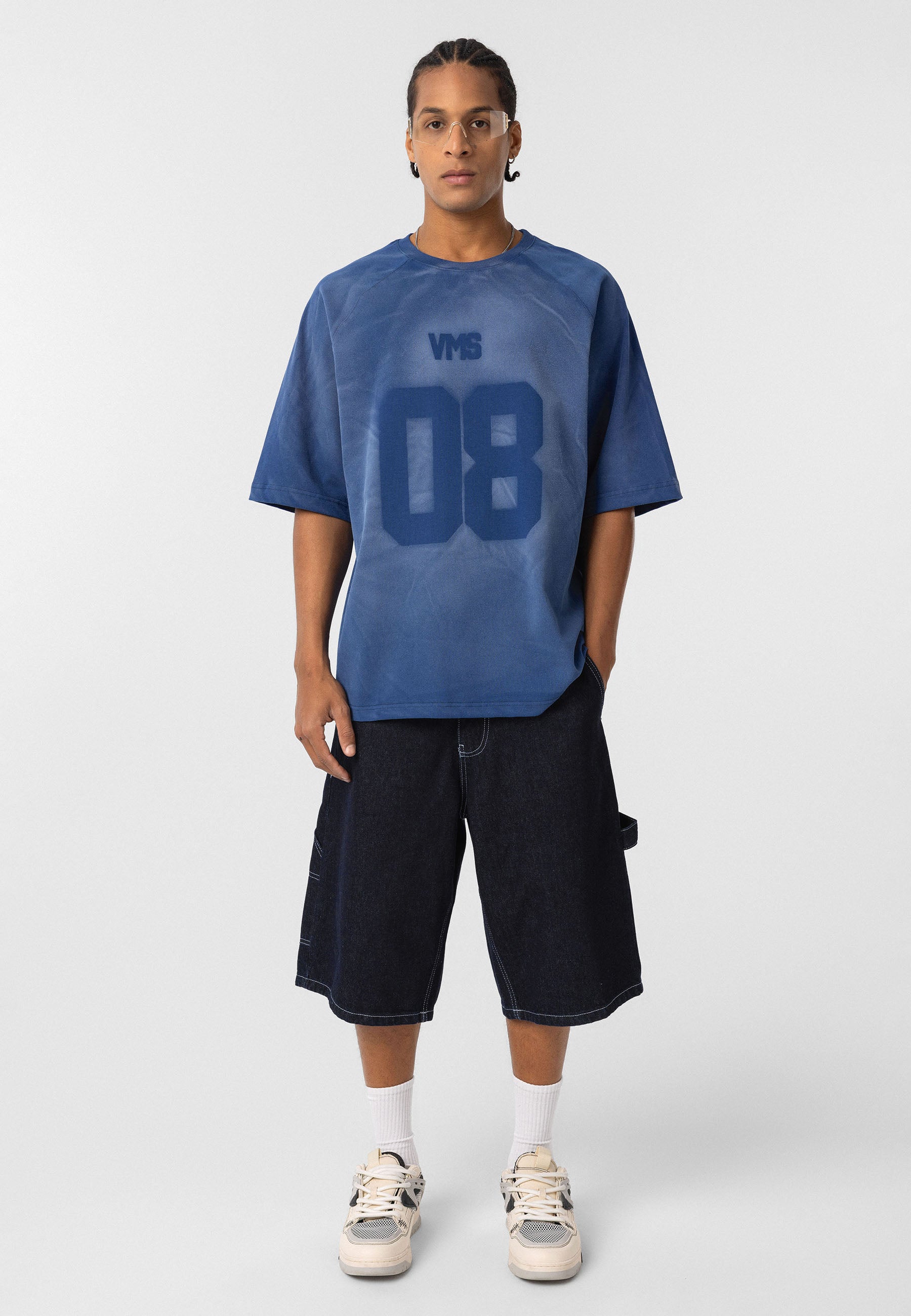 Sky Blue Oversized T-shirts – Soft Hues & Effortless Streetwear