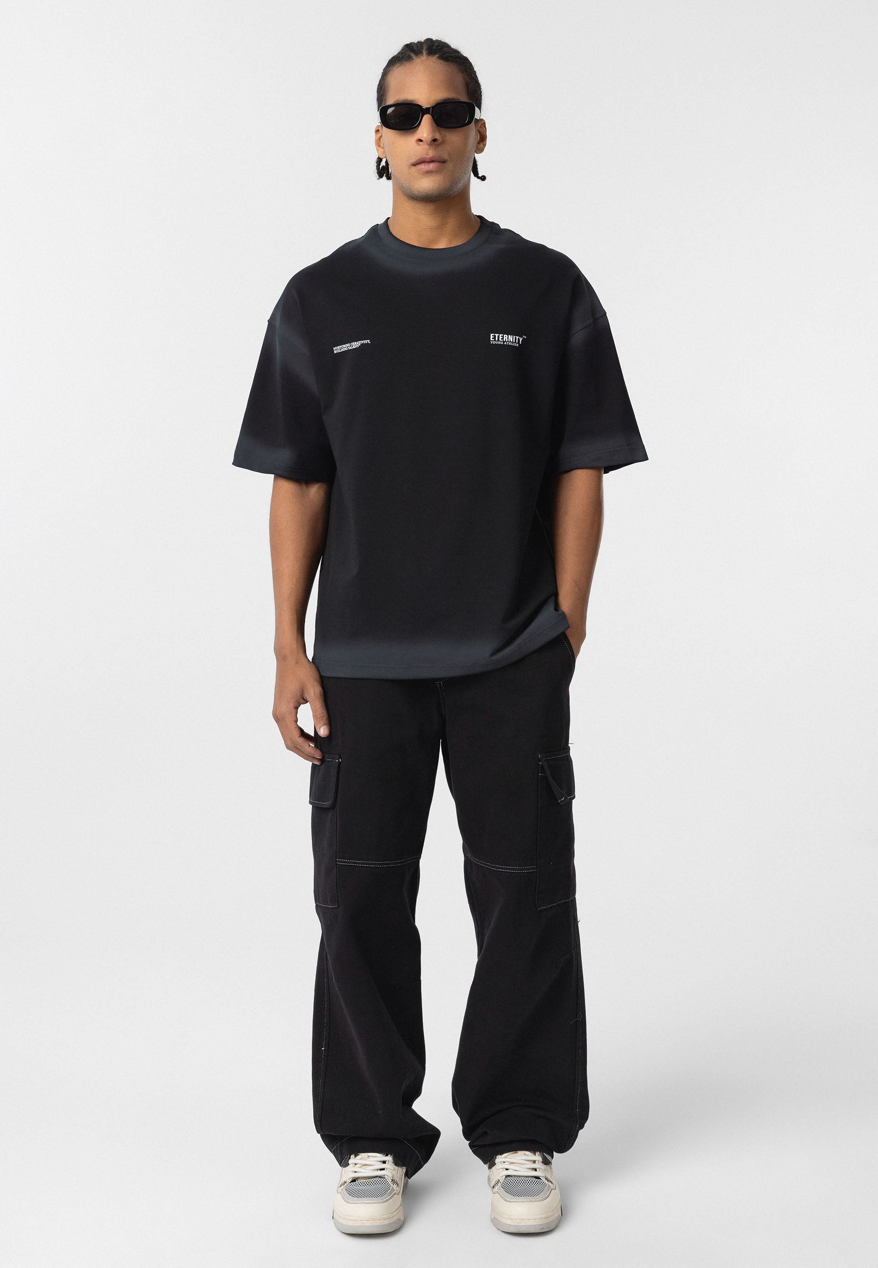 Essential Print Crew T-shirts – Multi‑Color