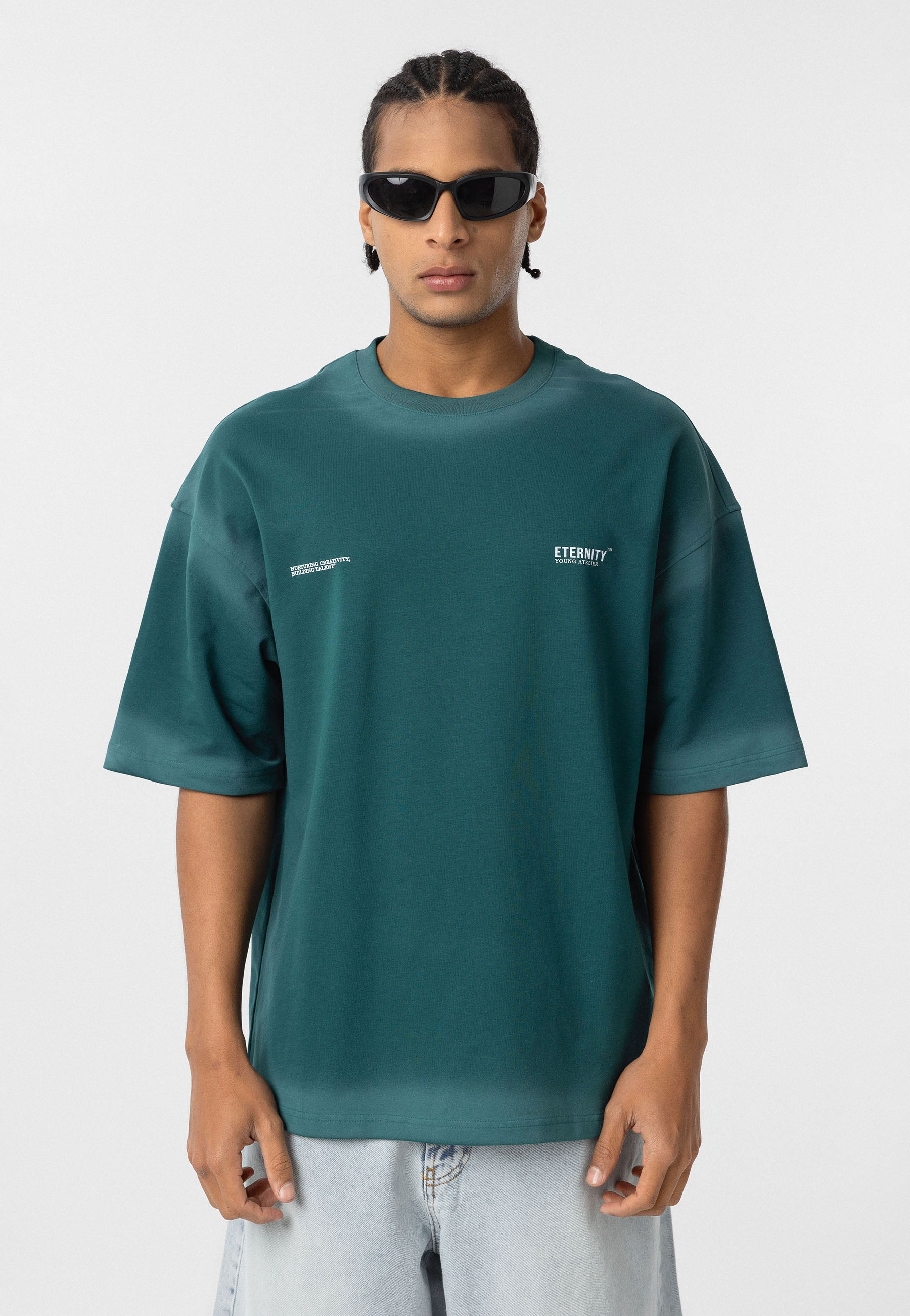 Essential Print Crew T-shirts – Multi‑Color