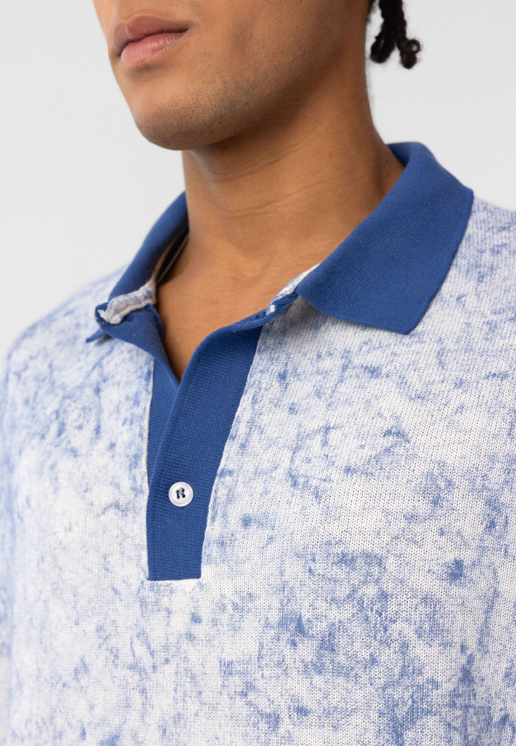 Washed Oversize Polo-Collar T-shirts – Available in 4 Essential Shades