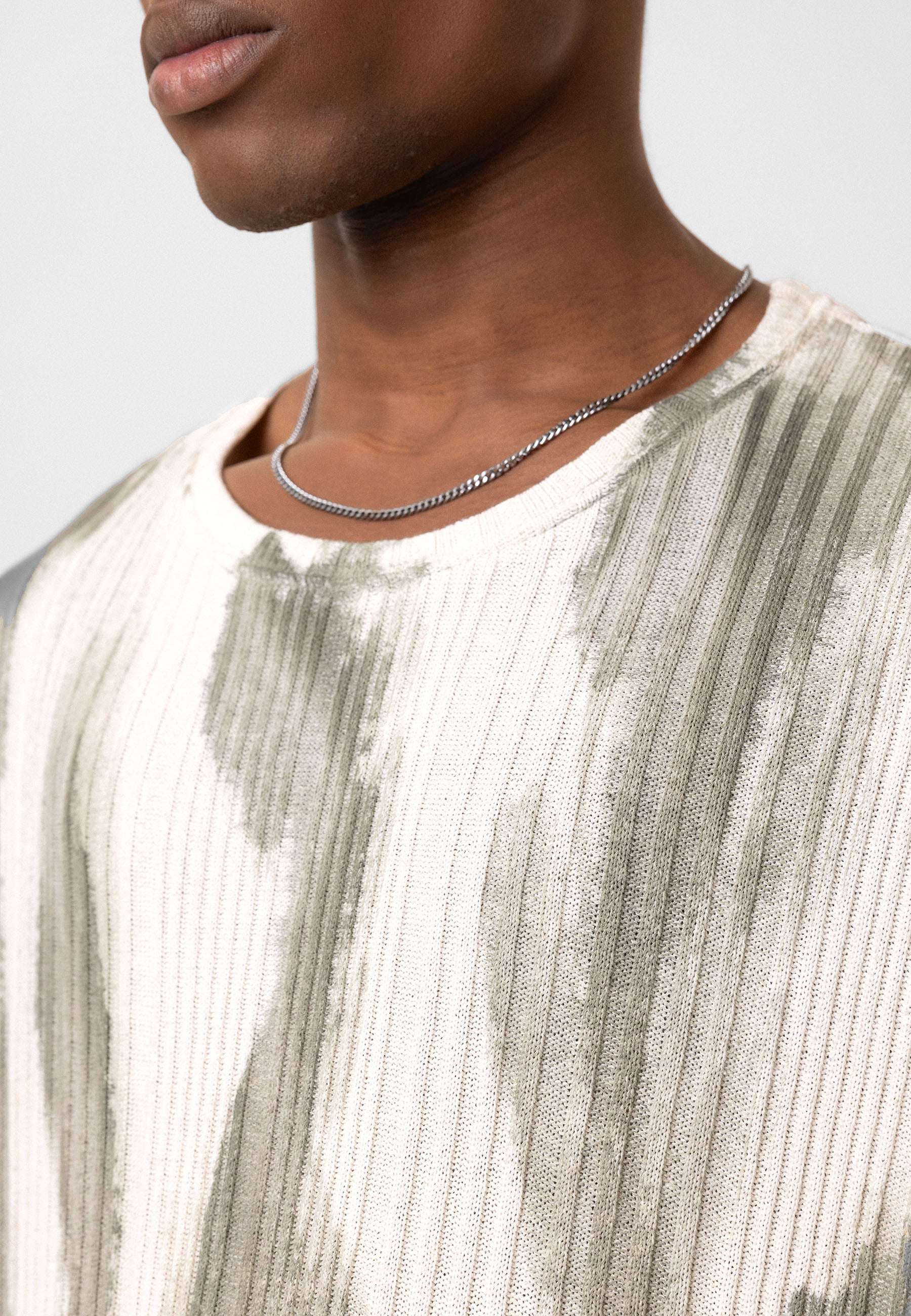 Oversized Knit T-shirts Soft Washed Texture, Relaxed Comfort