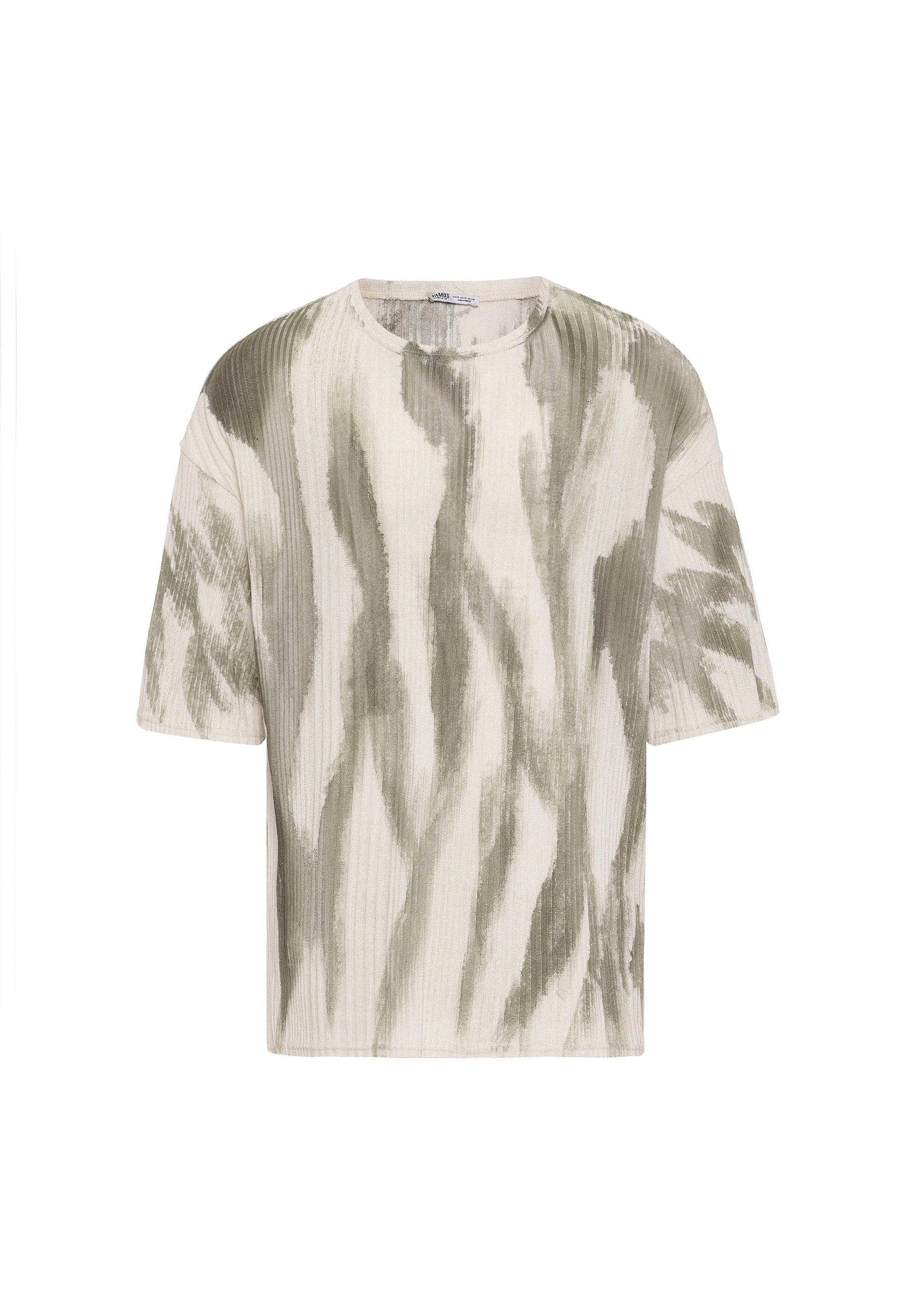 Oversized Knit T-shirts Soft Washed Texture, Relaxed Comfort