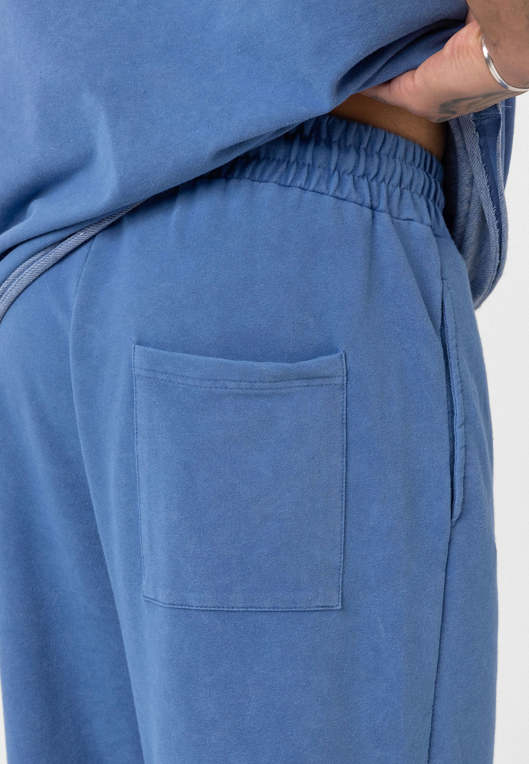 Relaxed Fit Track Pants sets – Washed Vintage Texture & Everyday Comfort