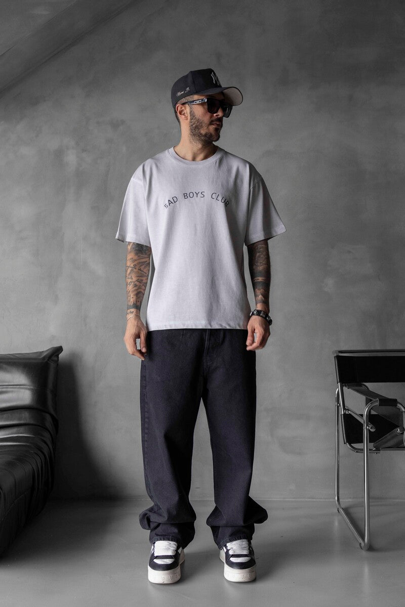 BAD BOYS CLUB PRINTED WASHED T-SHIRT WHITE 1770