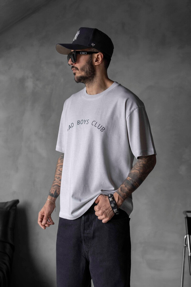 BAD BOYS CLUB PRINTED WASHED T-SHIRT WHITE 1770