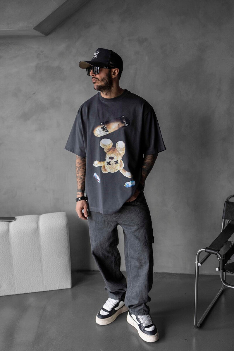 BEAR PRINTED T-SHIRT ANTRA 1737