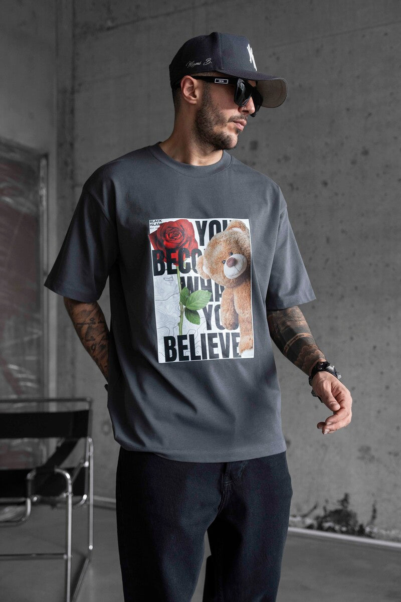 BEAR PRINTED T-SHIRT ANTRA 1750