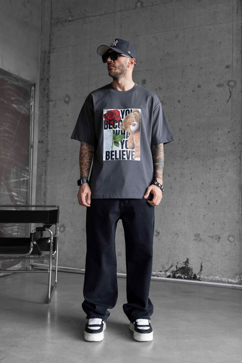 BEAR PRINTED T-SHIRT ANTRA 1750