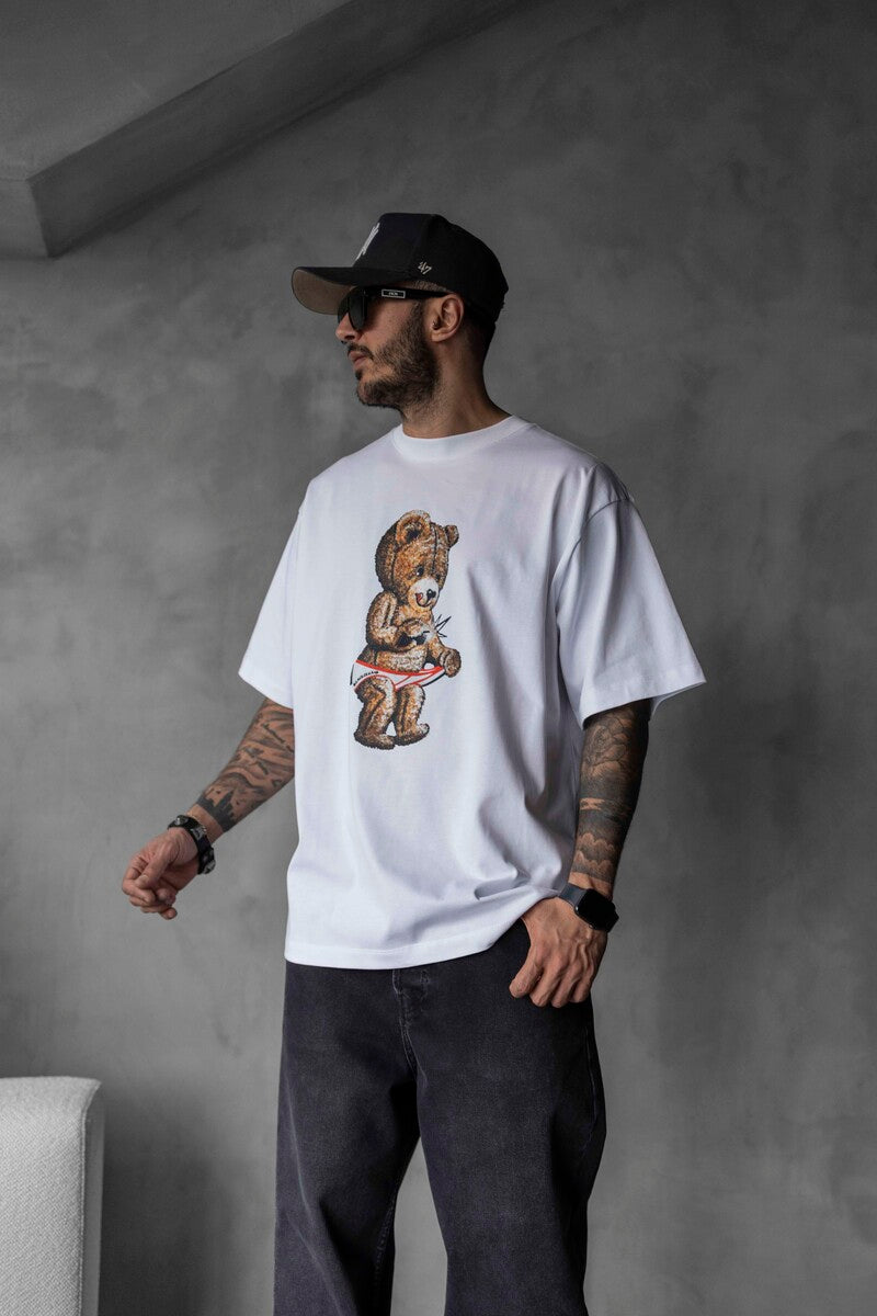 BEAR T-SHIRT WHITE 1718