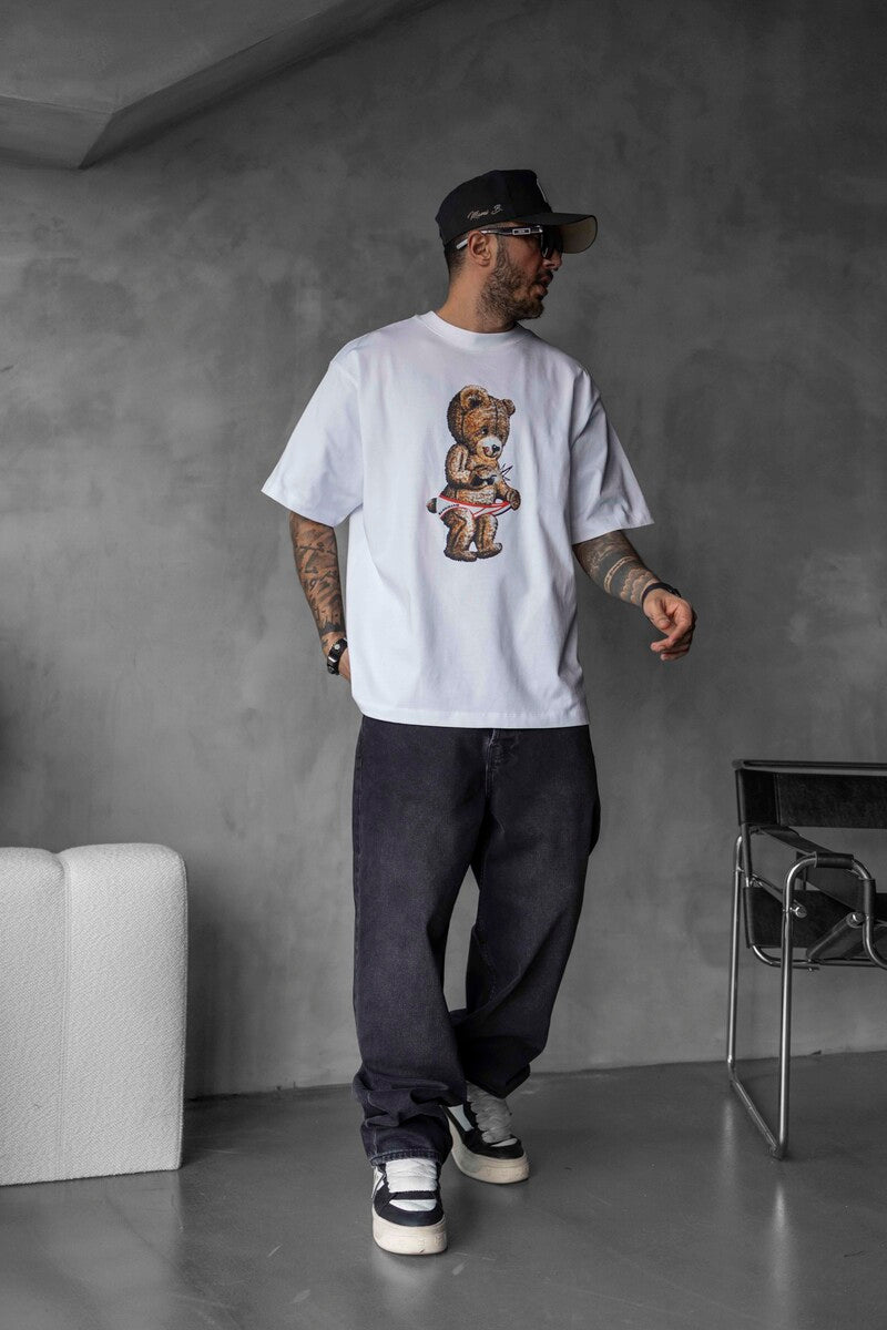 BEAR T-SHIRT WHITE 1718