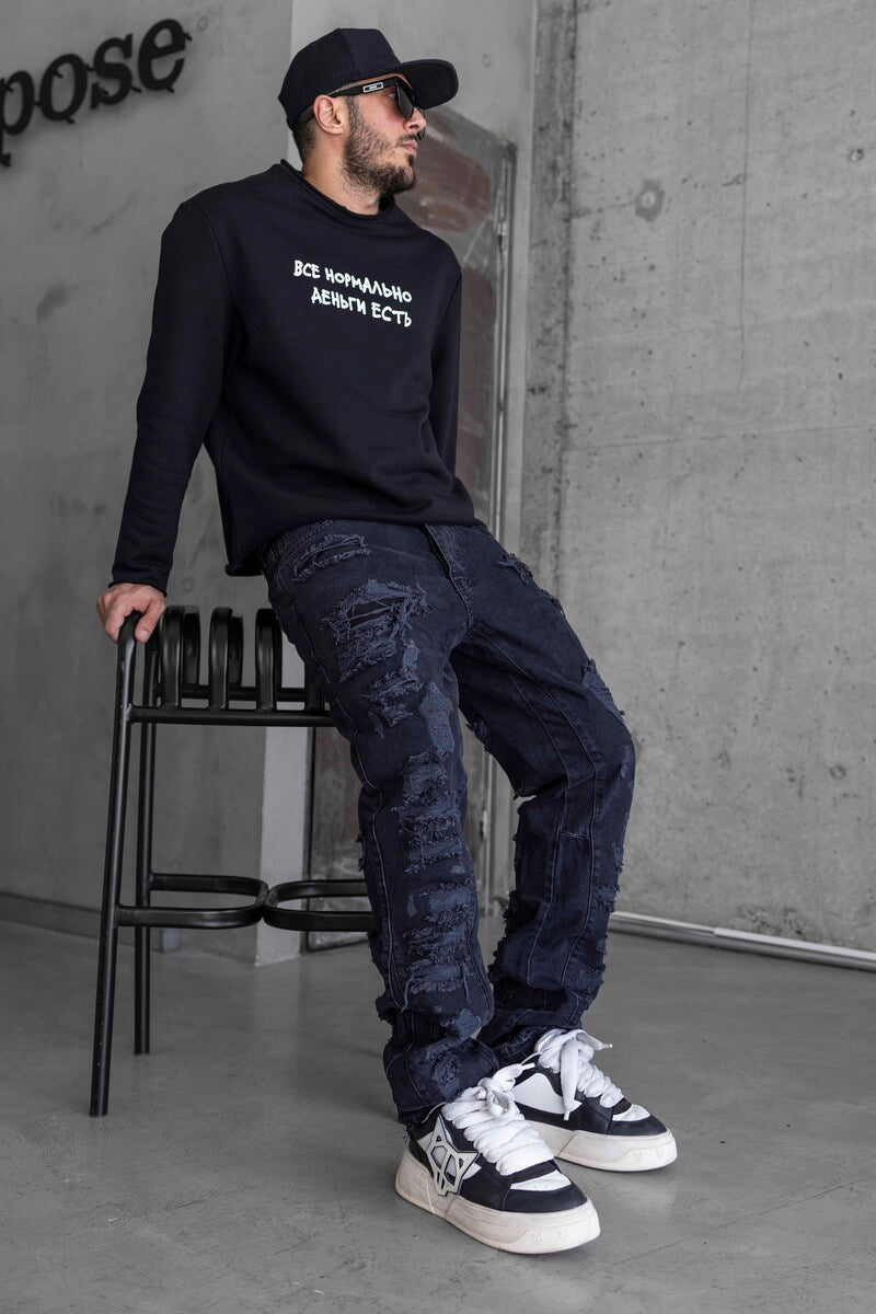 Black Island Black Sweatshirt 1794