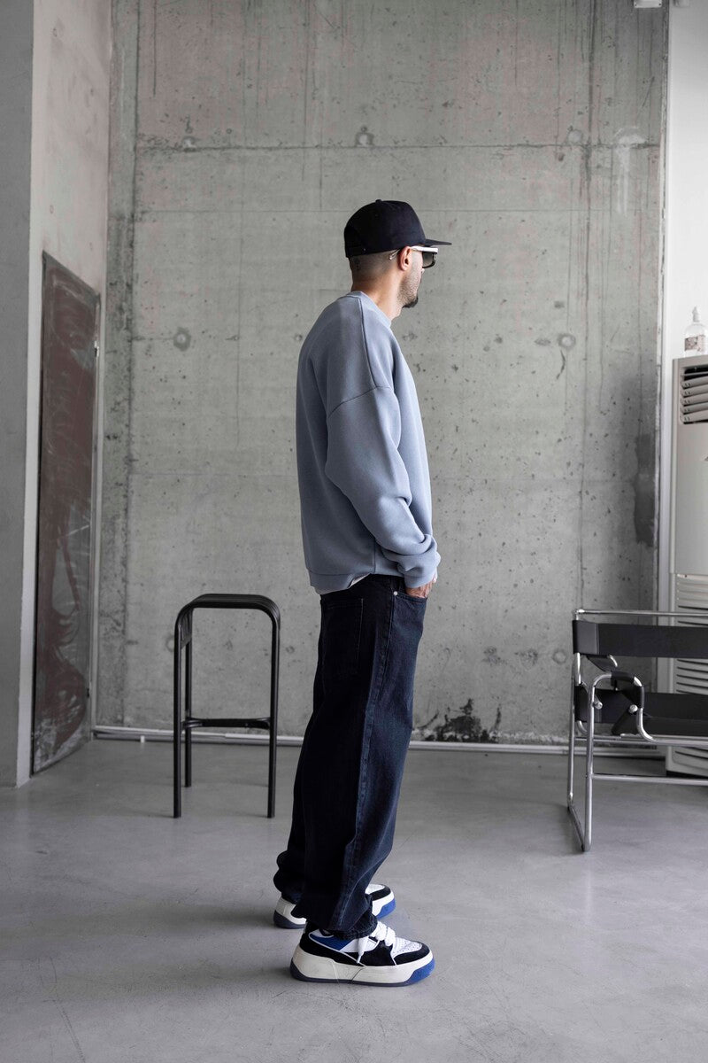 Black Island Light Blue Sweatshirt 1785