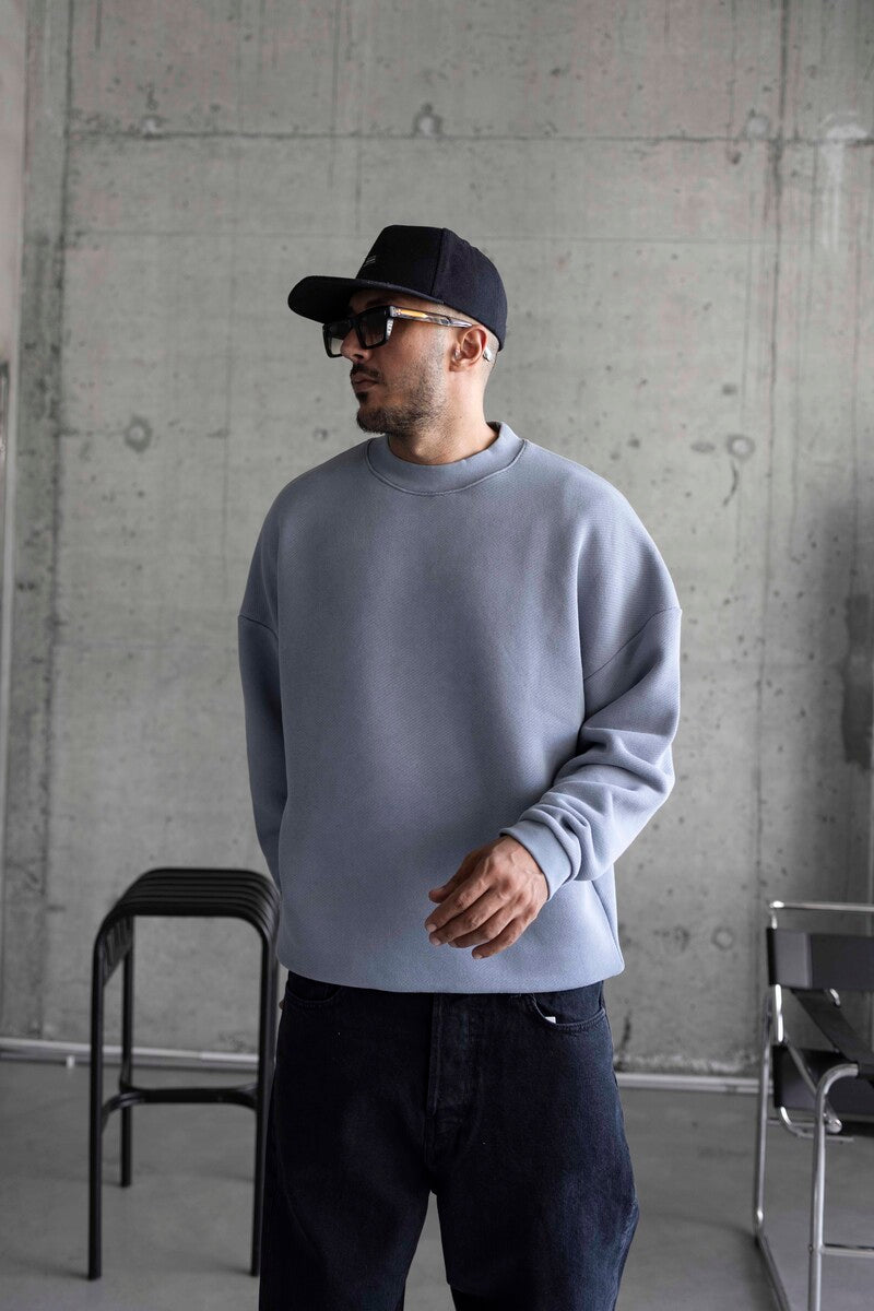 Black Island Light Blue Sweatshirt 1785