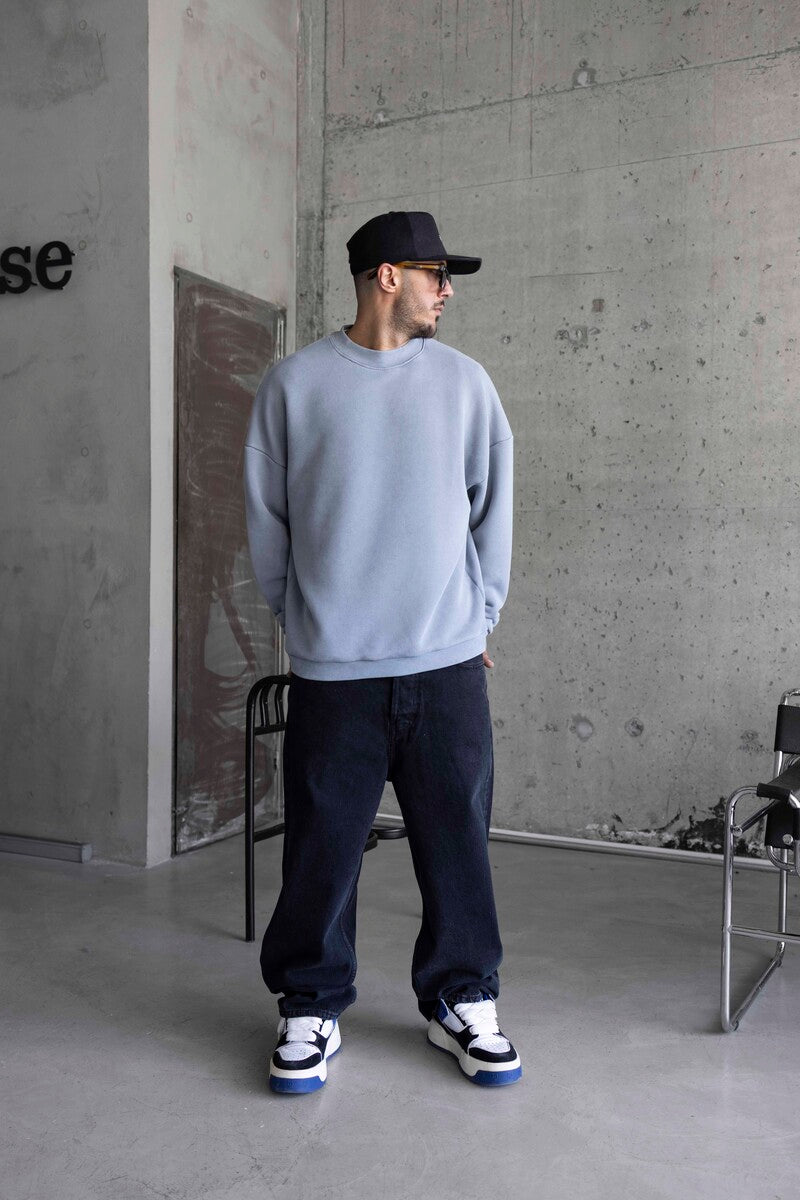 Black Island Light Blue Sweatshirt 1785