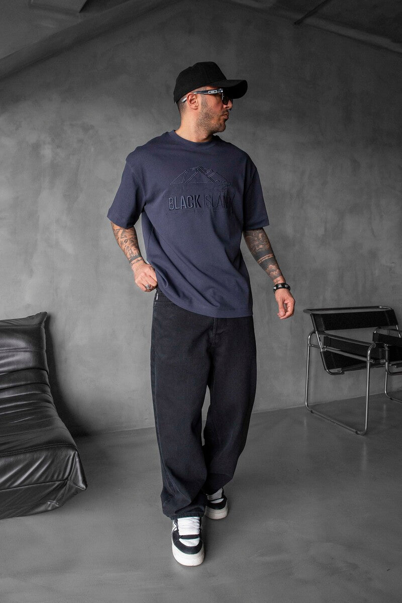 Black Island Logo Printed Antra T-shirt 1842