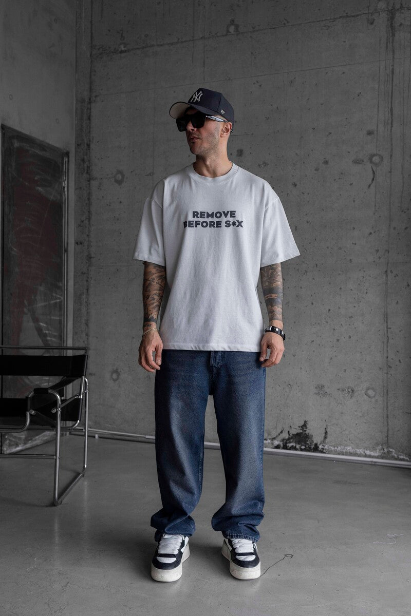 BLACK ISLAND WASHED T-SHIRT WHITE 1761