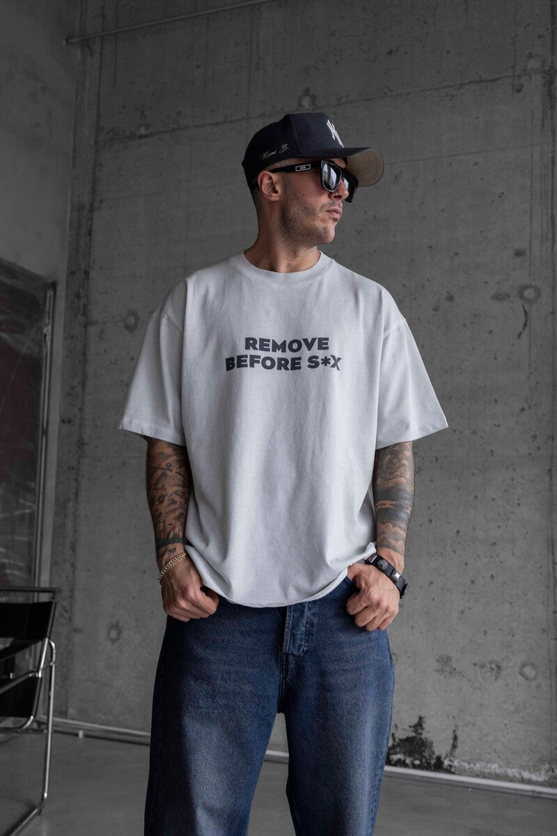 BLACK ISLAND WASHED T-SHIRT WHITE 1761