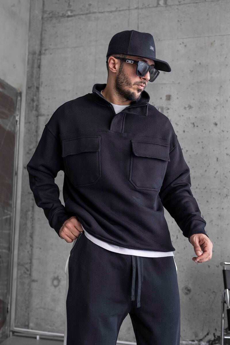 Black Island Black Sweatshirt 1681