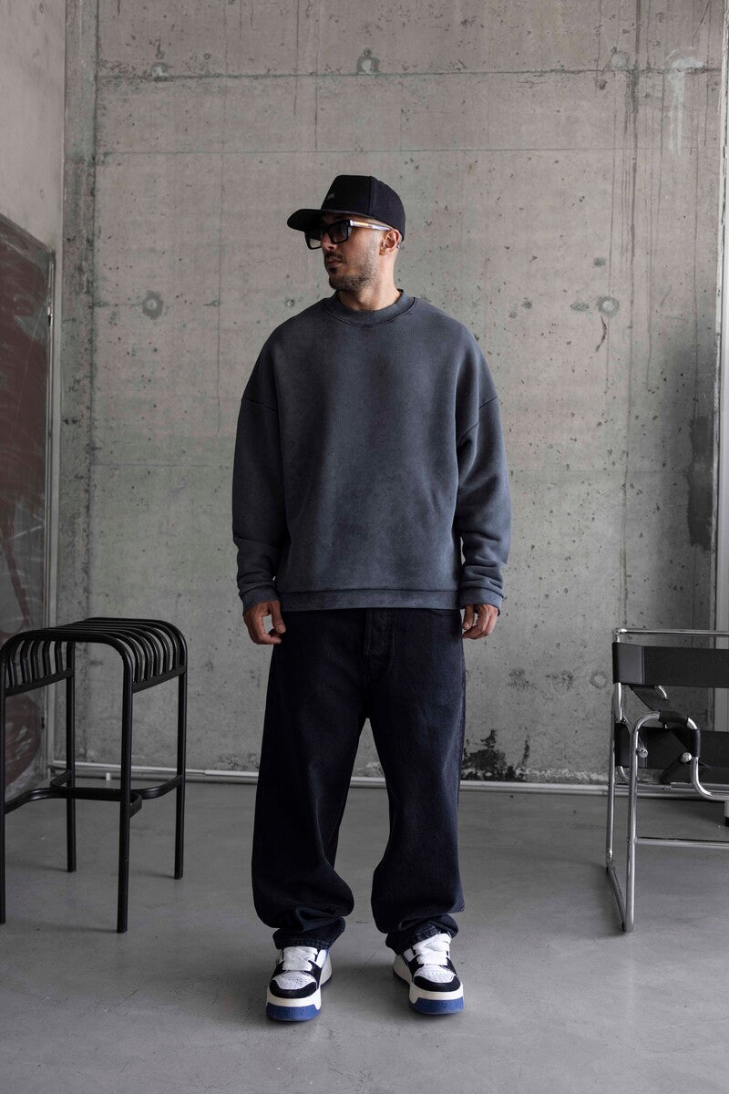 Black Island Antrasit Sweatshirt 1785