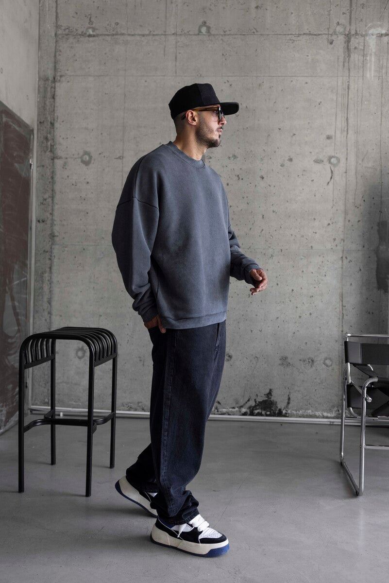 Black Island Antrasit Sweatshirt 1785