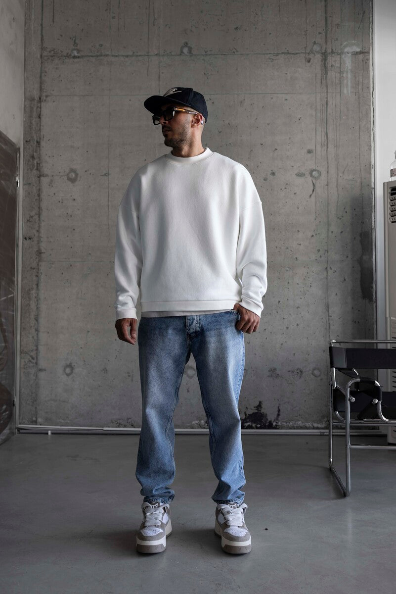 Black Island White Sweatshirt 1785