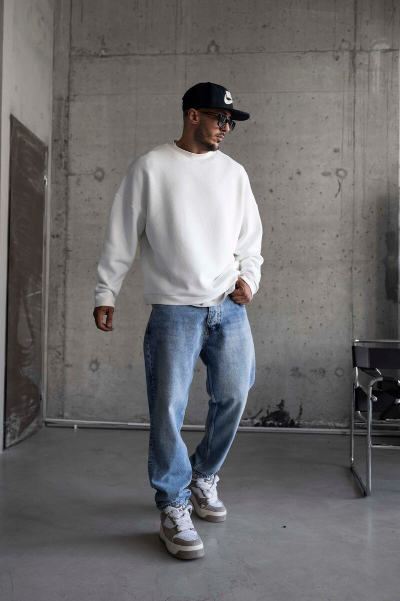 Black Island White Sweatshirt 1785