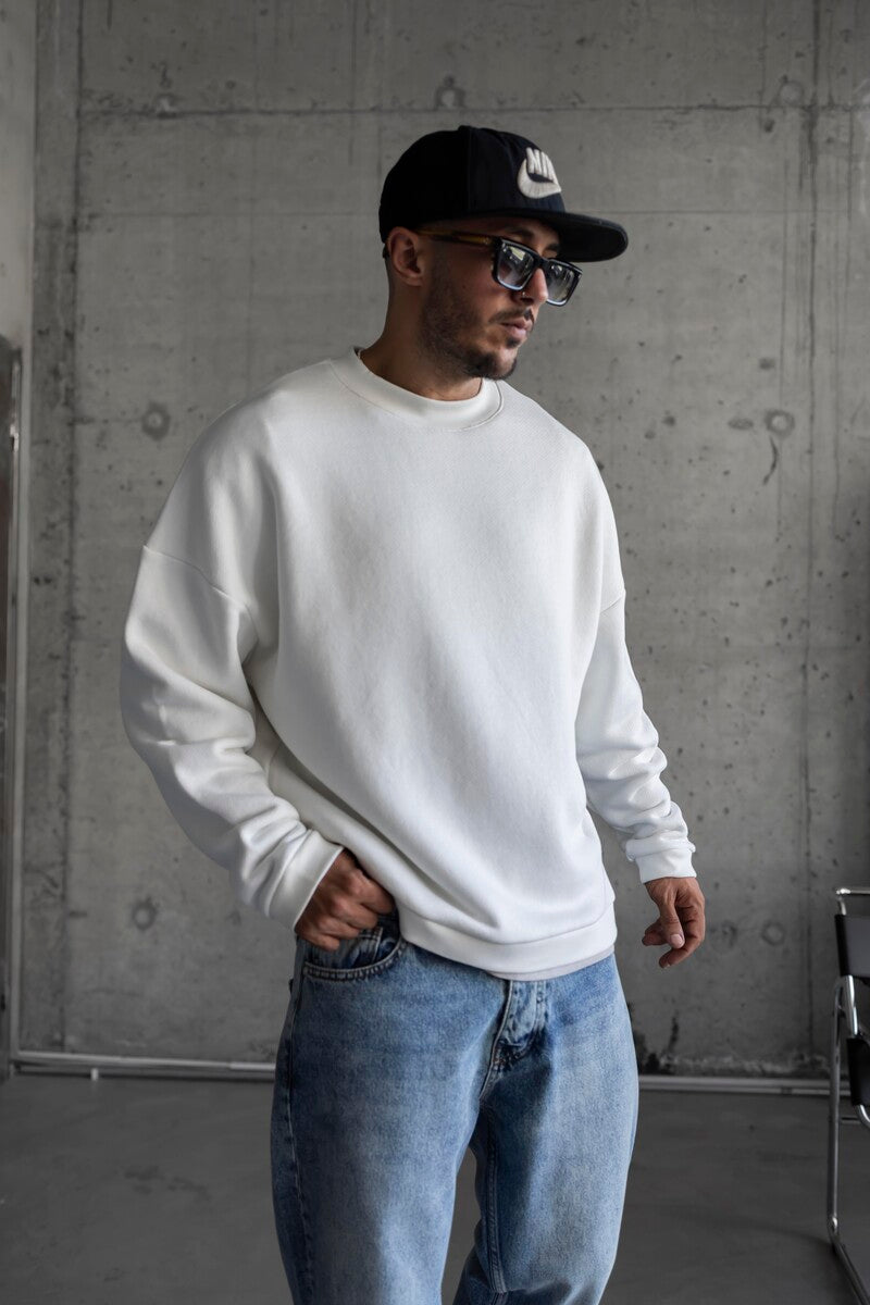 Black Island White Sweatshirt 1785