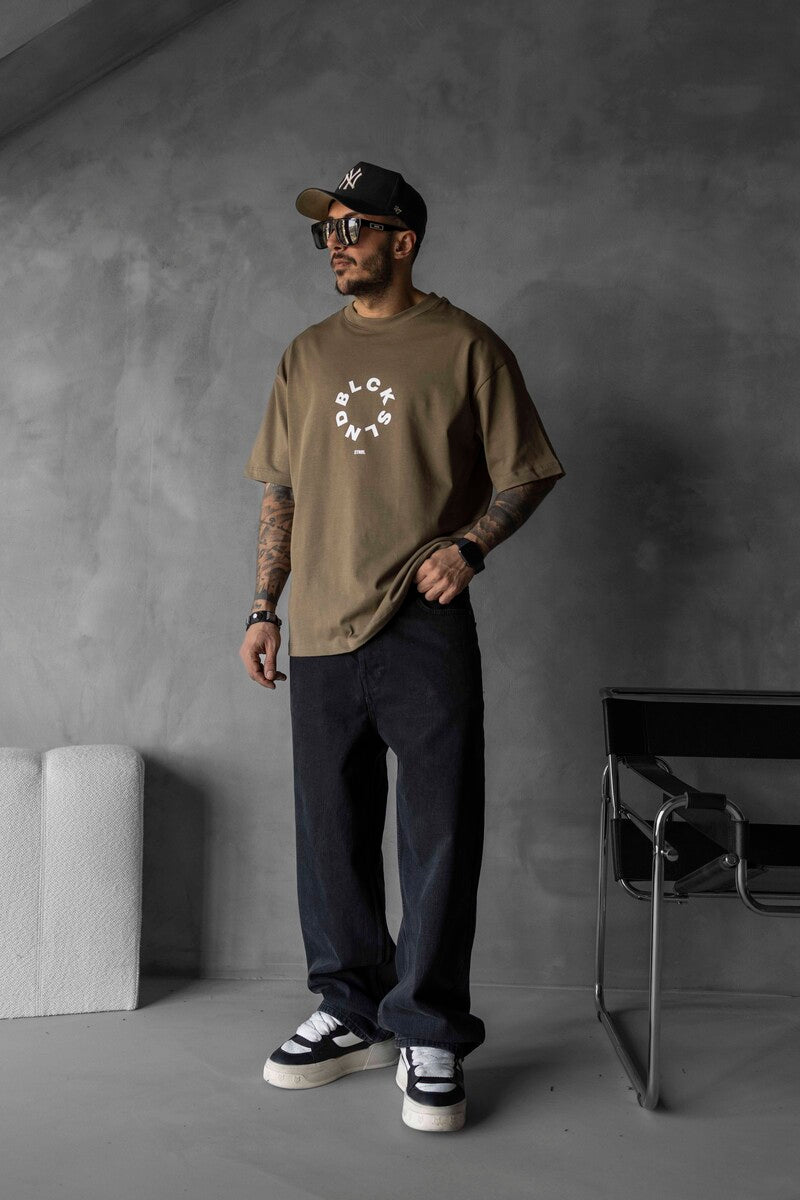 BLCK SLND PRINTED T-SHIRT GREEN 1812