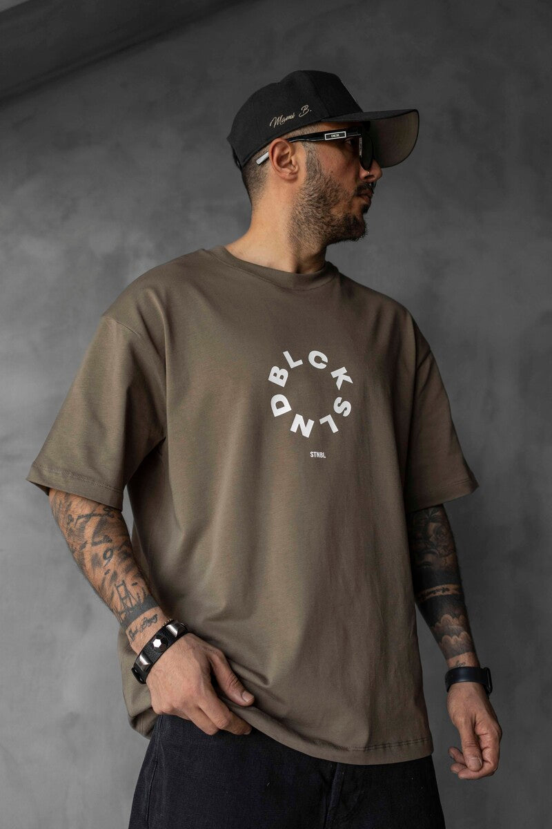 BLCK SLND PRINTED T-SHIRT GREEN 1812