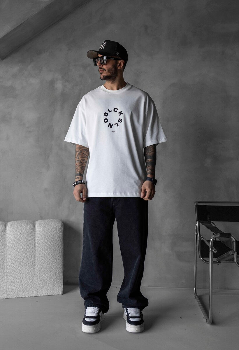 BLCK SLND PRINTED T-SHIRT WHITE 1812