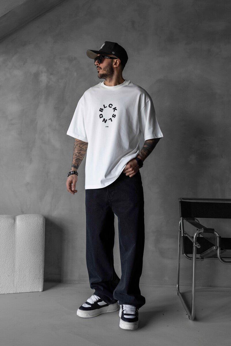 BLCK SLND PRINTED T-SHIRT WHITE 1812