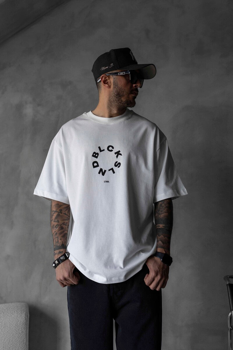 BLCK SLND PRINTED T-SHIRT WHITE 1812