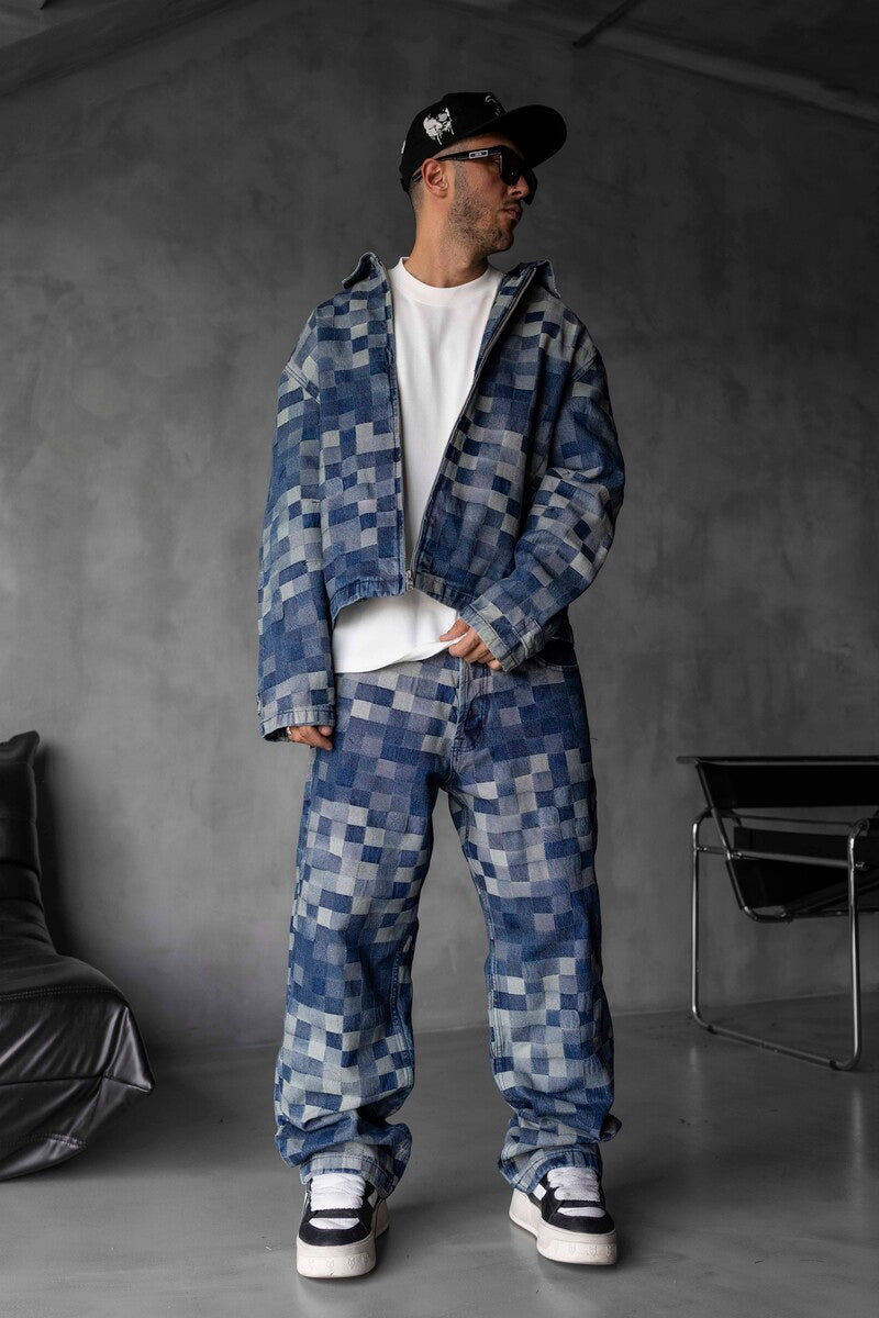 BLUE JEANS JACKET SETS 17102