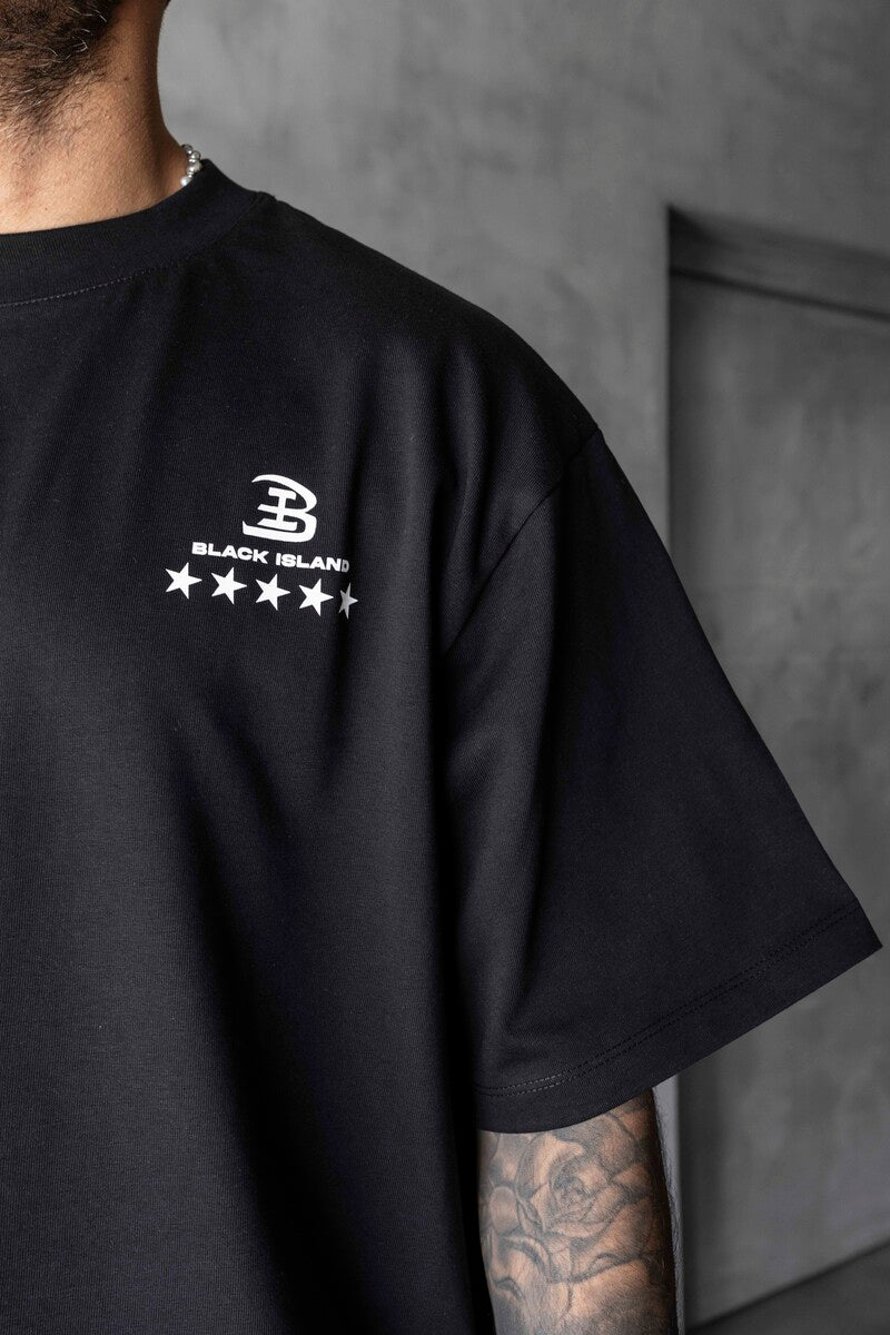 Boxing Printed Black T-shirt 1895