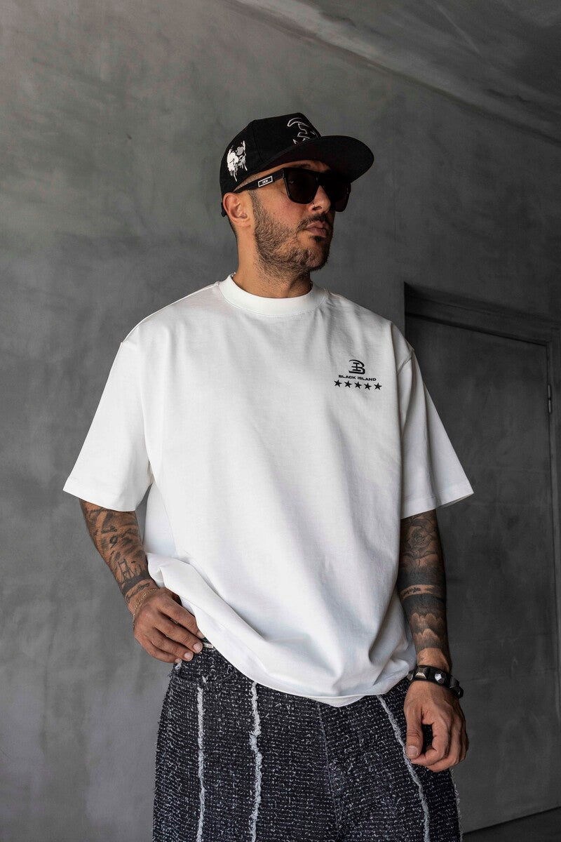 Boxing Printed White T-shirt 1895